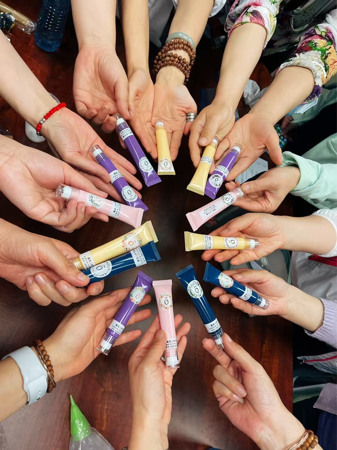 Essential Oil Hand Cream - Group Photo